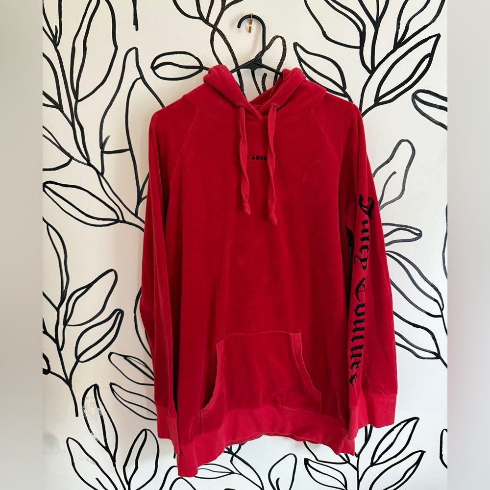 Juicy Couture for UO Oversized Velour Hoodie